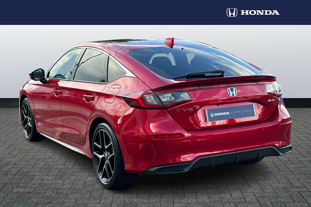 Honda Civic 2.0 Ehev Advance Cvt Red #2