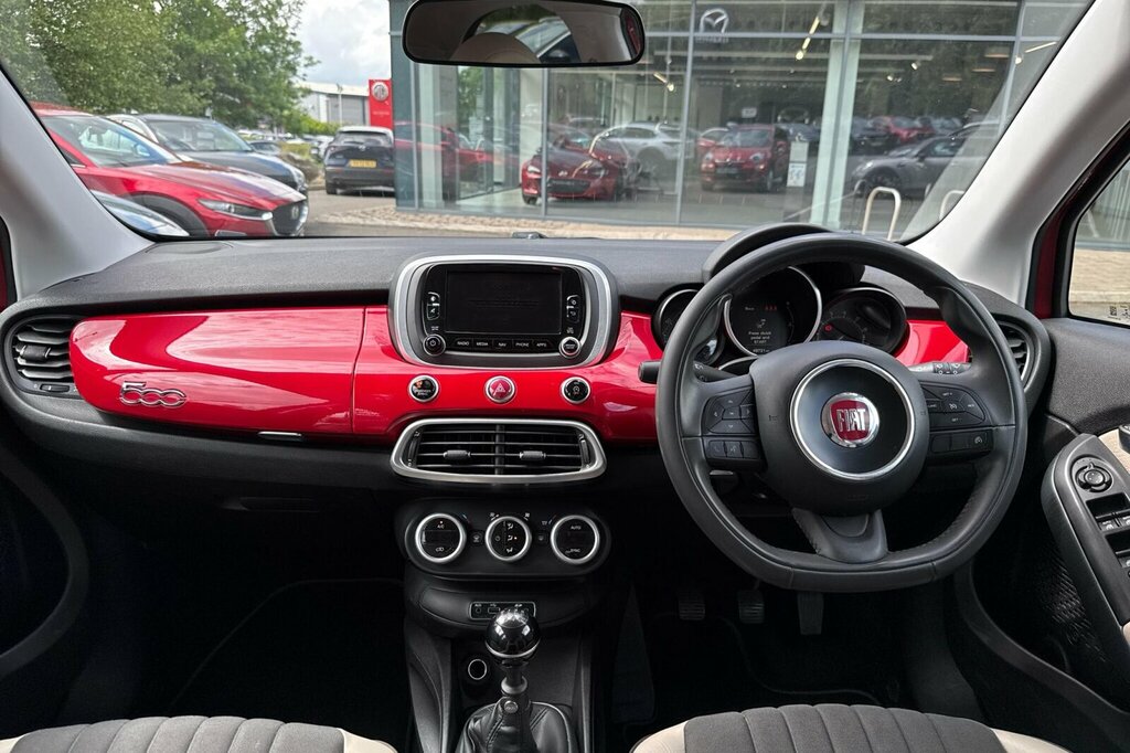 Fiat 500X 1.4 Multiair Lounge Red #3