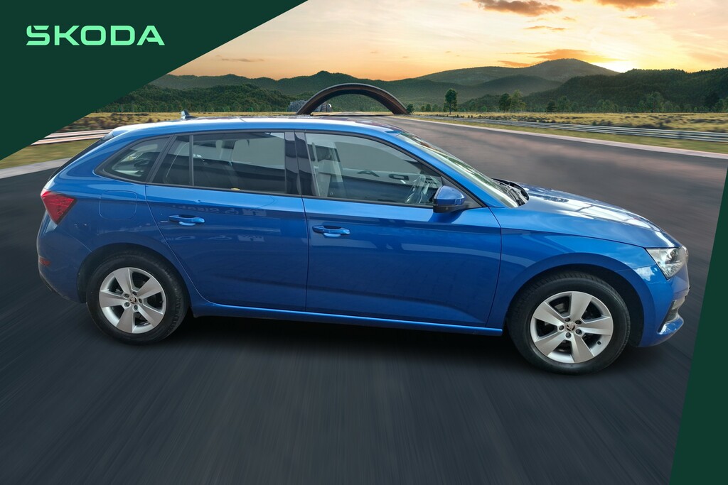 Skoda Scala 1.0 Tsi 95 Se Blue #4