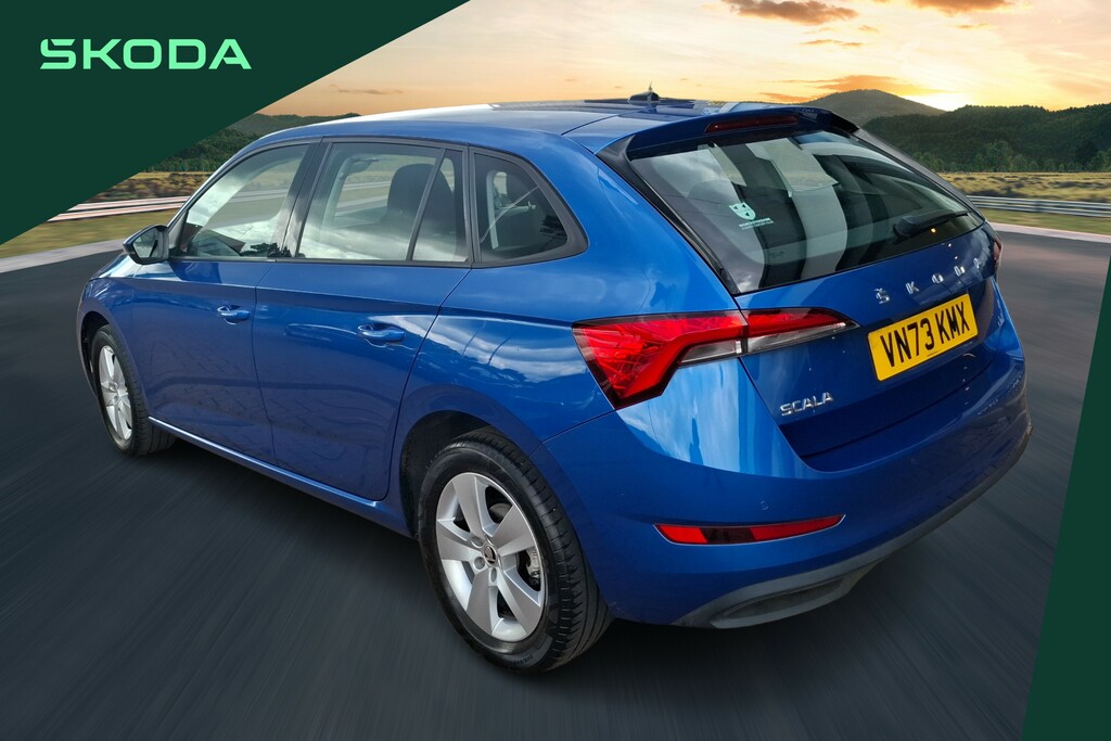 Skoda Scala 1.0 Tsi 95 Se Blue #3