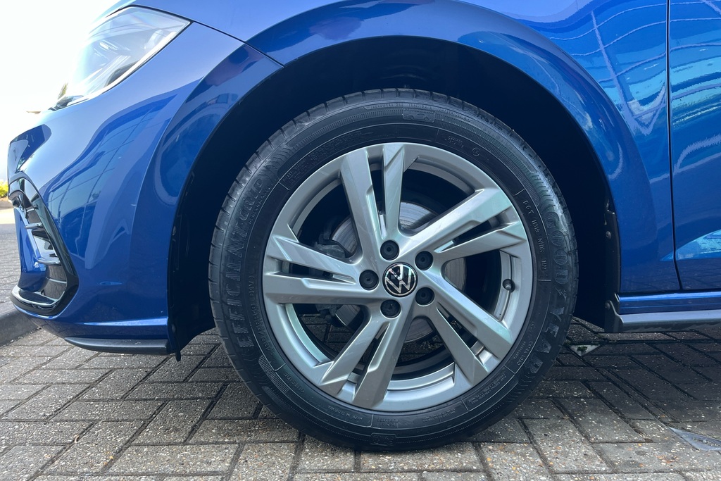 Volkswagen Polo 1.0 Tsi R-line Dsg BM23NWO Blue #5