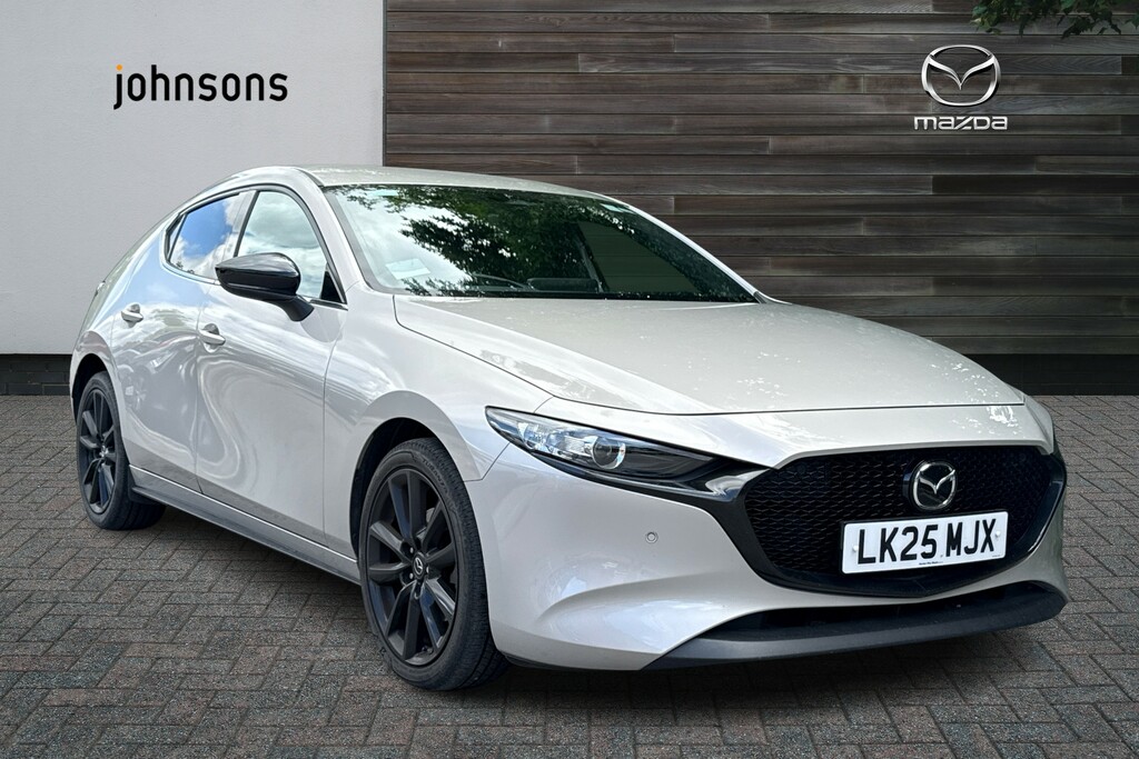 Mazda 3 2.5 E-skyactiv G Mhev 140 Homura Silver