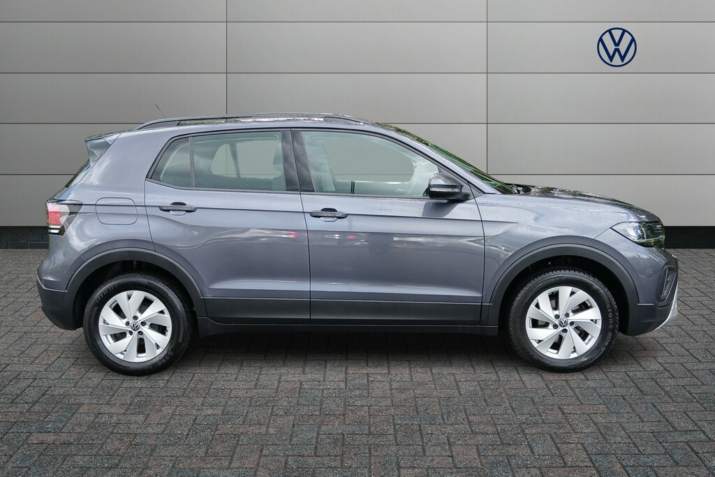 Volkswagen T-Cross 1.0 Tsi Life CP74KJO Grey #4