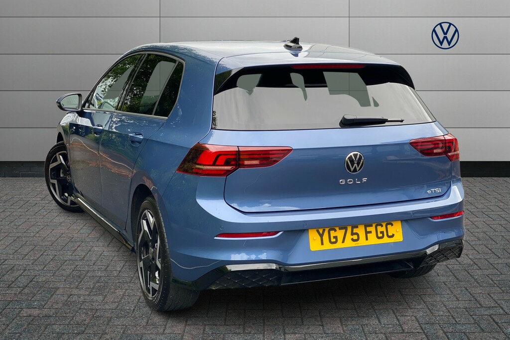 Volkswagen Golf 1.5 Etsi 150 R-line Dsg YG75FGC Blue #3