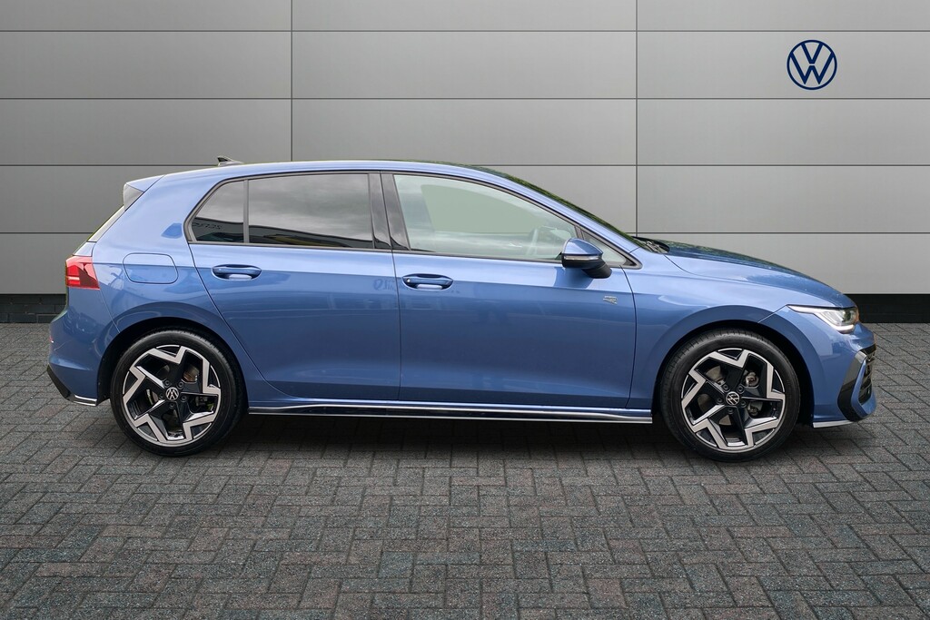 Volkswagen Golf 1.5 Etsi 150 R-line Dsg YG75FGC Blue #4
