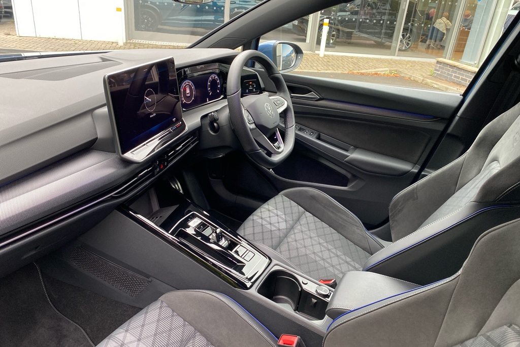 Volkswagen Golf 1.5 Etsi 150 R-line Dsg YG75FGC Blue #2