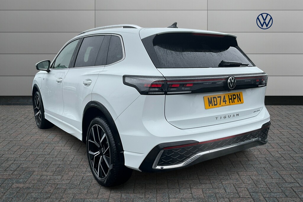Volkswagen Tiguan 1.5 Tsi Ehybrid R-line Dsg MD74HPN White #3