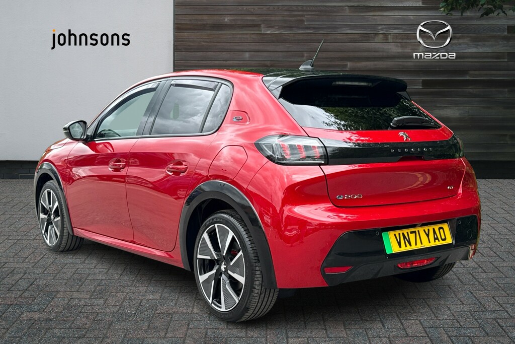 Peugeot e-208 100Kw Gt Premium 50Kwh Red #2