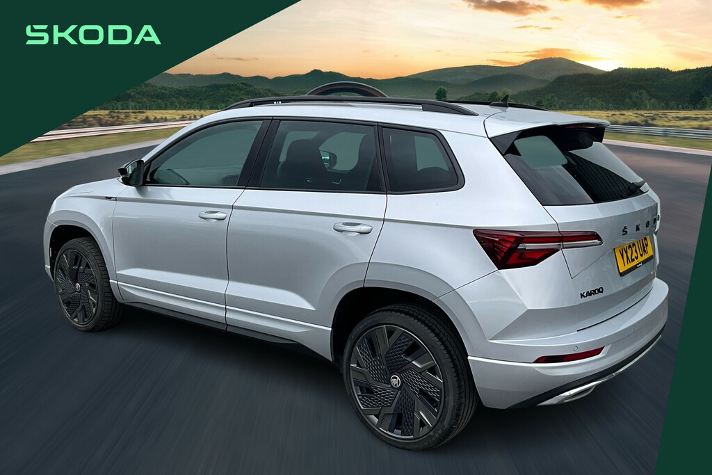 Skoda Karoq 1.5 Tsi Sportline Dsg YX23UAP Silver #3