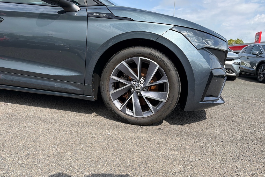 Skoda ENYAQ 195Kw 80X Sportline 82Kwh 4X4 WJ22MBF Grey #5