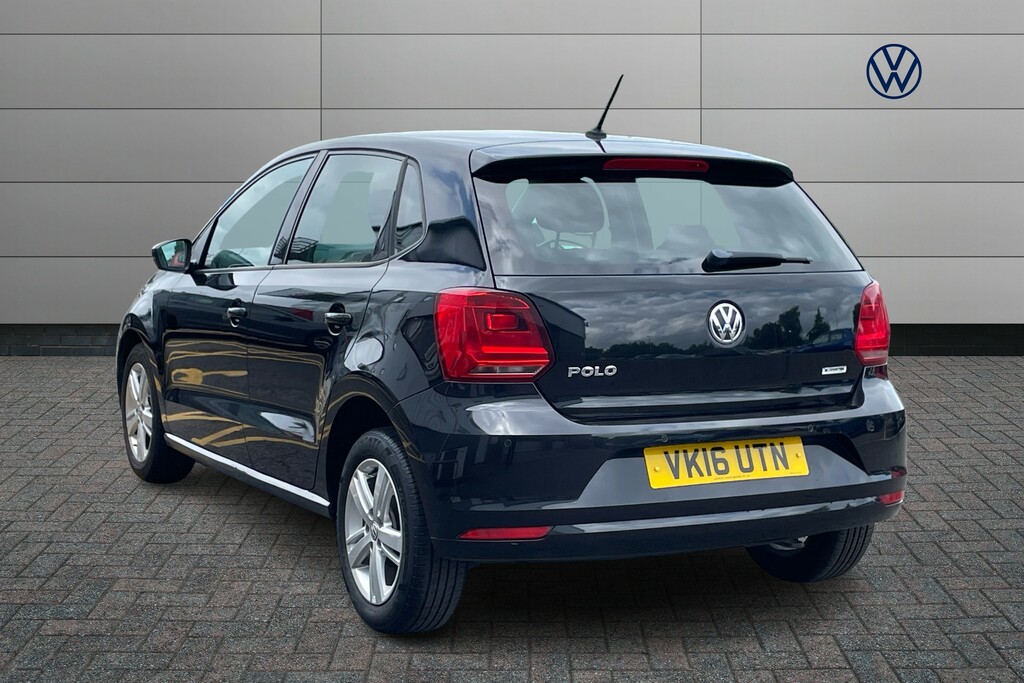 Volkswagen Polo 1.0 75 Match VK16UTN Black #3