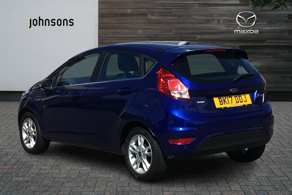 Ford Fiesta 1.0 Ecoboost Zetec BK17DDJ Blue #2