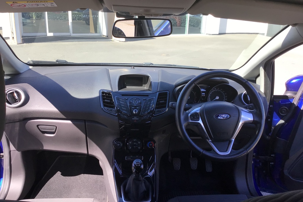 Ford Fiesta 1.0 Ecoboost Zetec BK17DDJ Blue #3