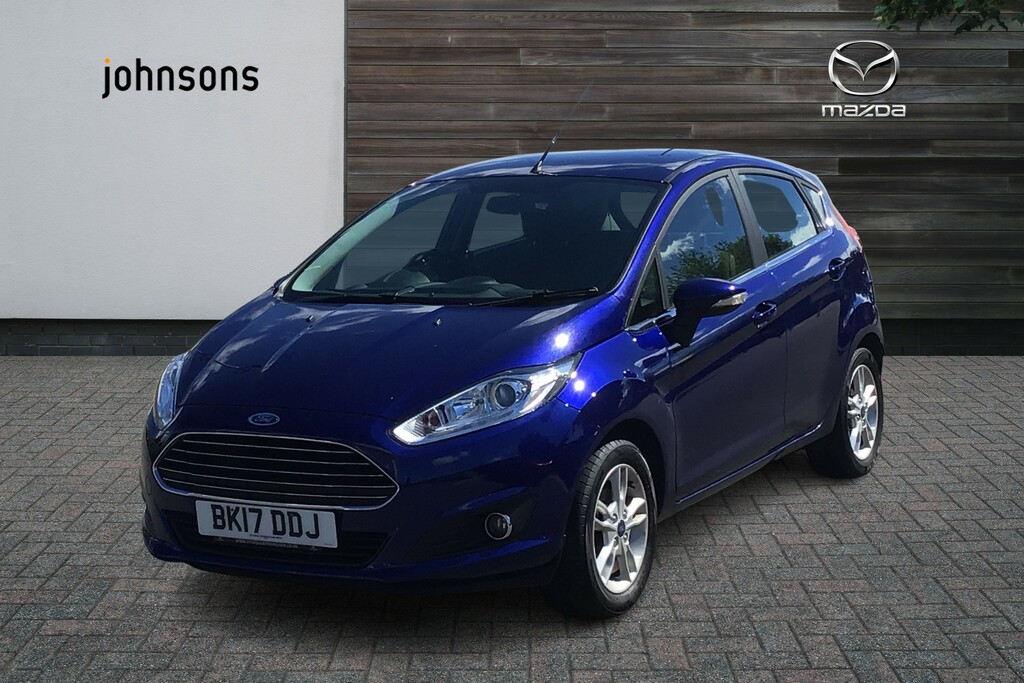 Ford Fiesta 1.0 Ecoboost Zetec BK17DDJ Blue #4