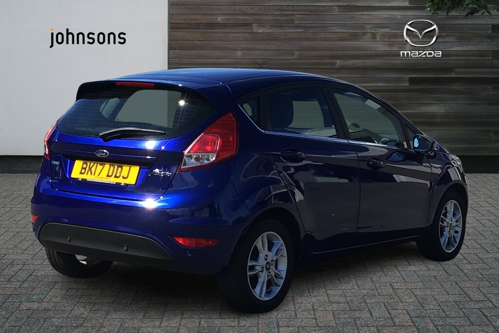 Ford Fiesta 1.0 Ecoboost Zetec BK17DDJ Blue #5