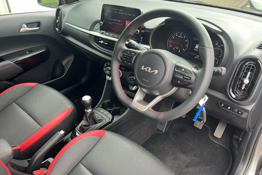 Kia Picanto 1.0 Gt-line 4 Seats Grey #6