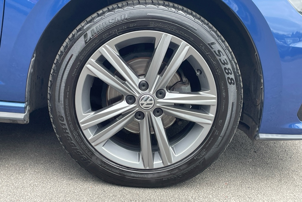 Volkswagen Polo 1.0 Tsi 95 R-line DE70EVM Blue #5