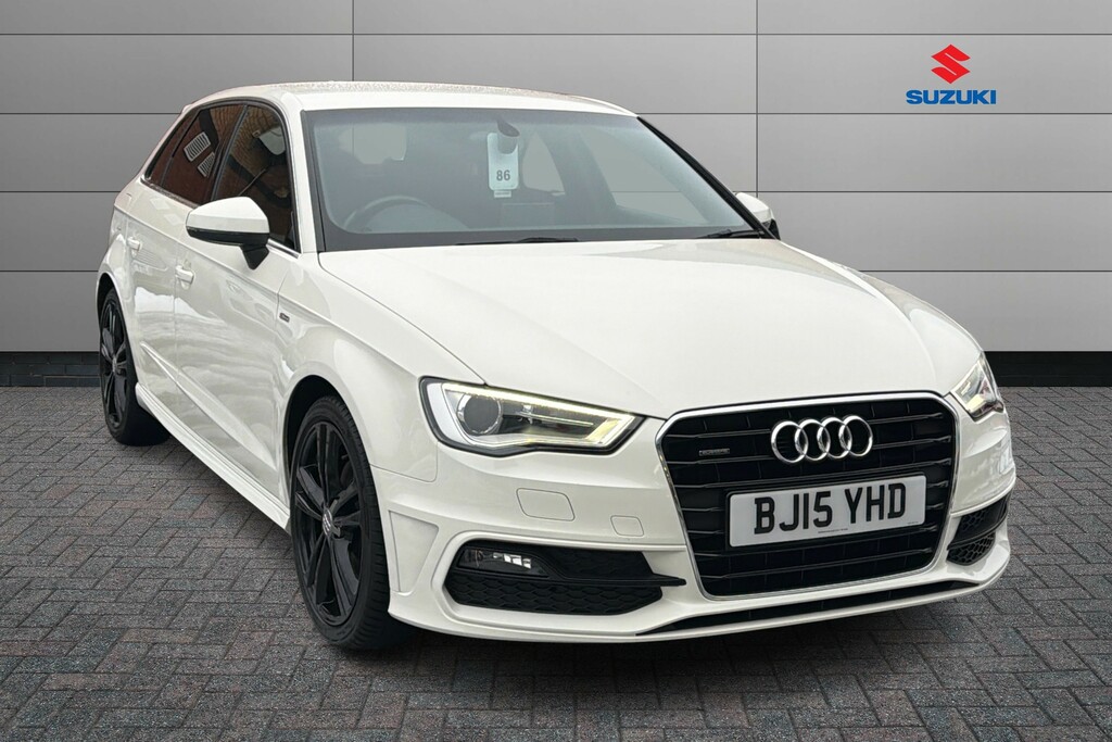 Audi A3 2.0 Tdi Quattro S Line S Tronic White