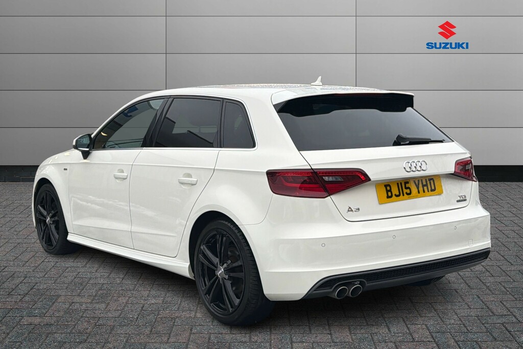 Audi A3 2.0 Tdi Quattro S Line S Tronic White #2