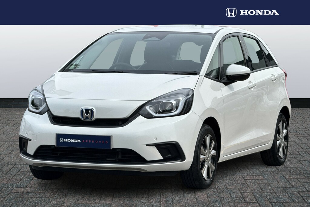 Honda Jazz 1.5 I-mmd Hybrid Sr Ecvt White #4