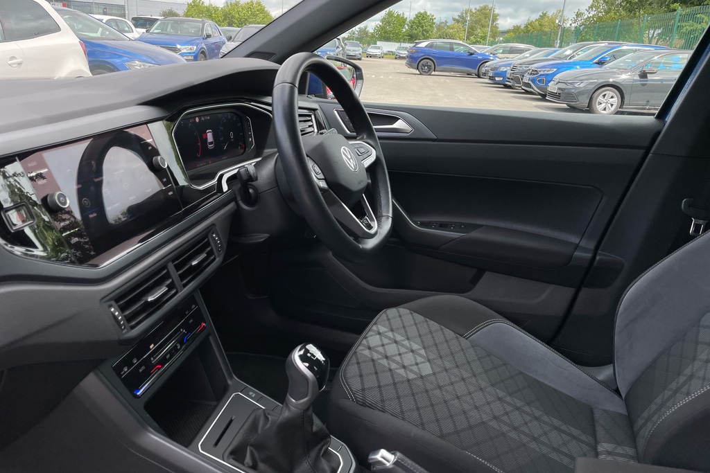 Volkswagen Polo 1.0 Tsi R-line DS23BPY Blue #2