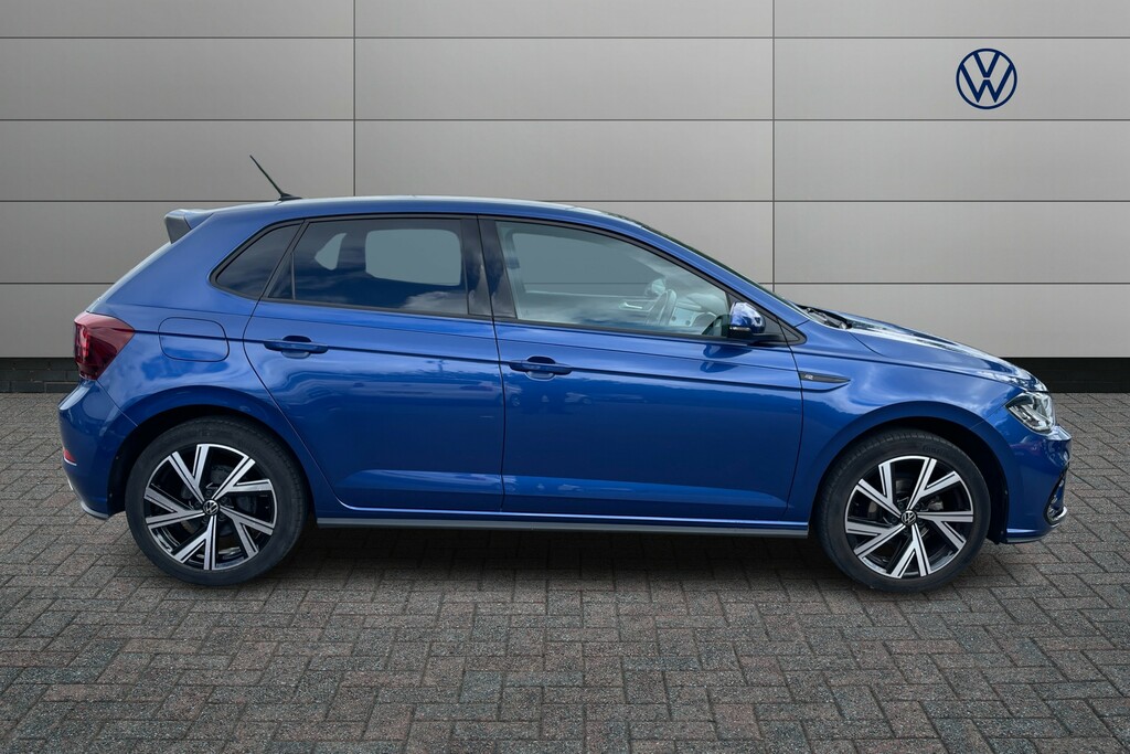 Volkswagen Polo 1.0 Tsi R-line DS23BPY Blue #4