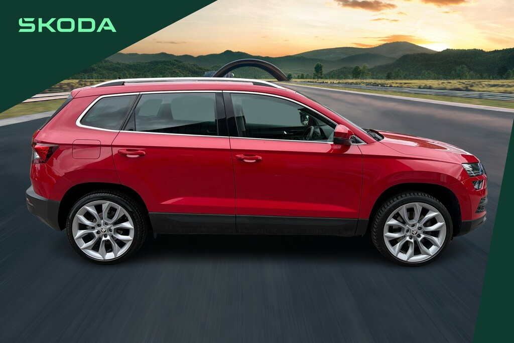 Skoda Karoq 1.5 Tsi Edition Dsg Red #4