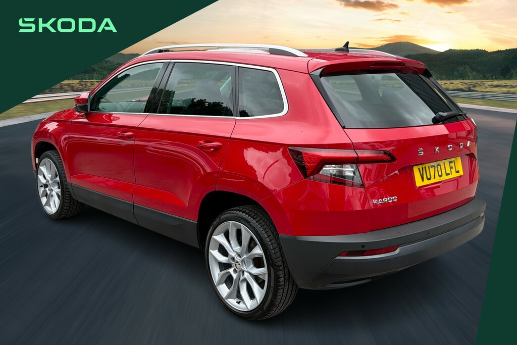 Skoda Karoq 1.5 Tsi Edition Dsg Red #3