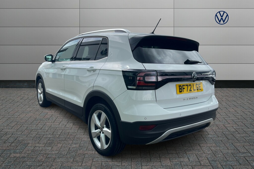 Volkswagen T-Cross 1.5 Tsi Evo Sel Dsg White #3