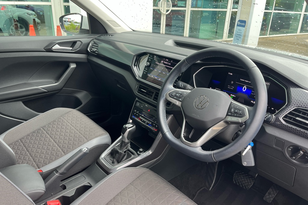 Volkswagen T-Cross 1.5 Tsi Evo Sel Dsg White #6