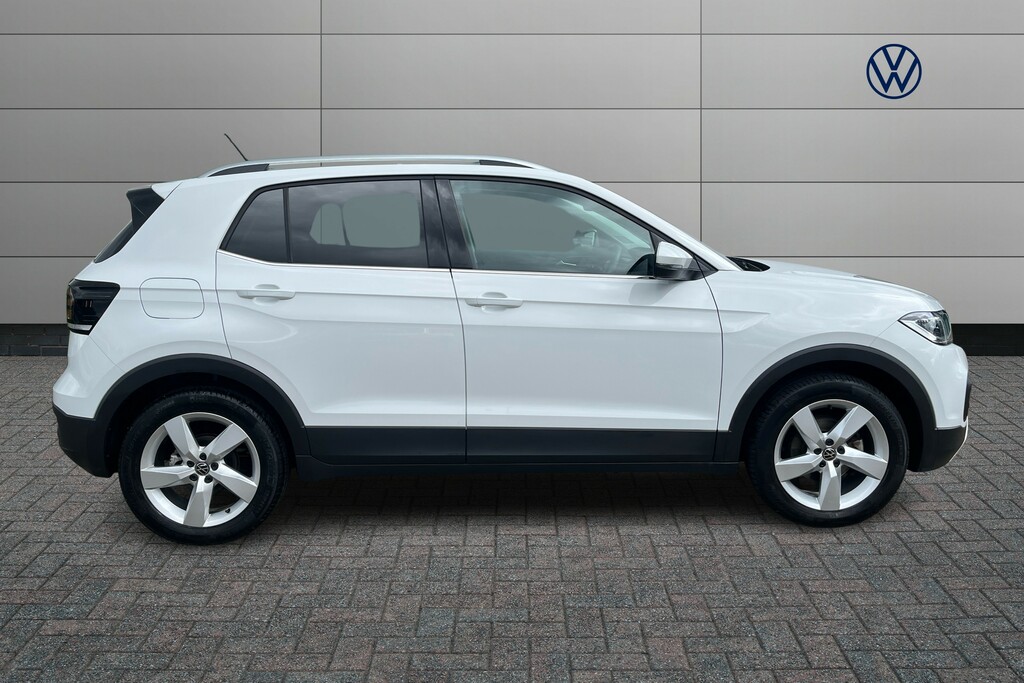 Volkswagen T-Cross 1.5 Tsi Evo Sel Dsg White #4