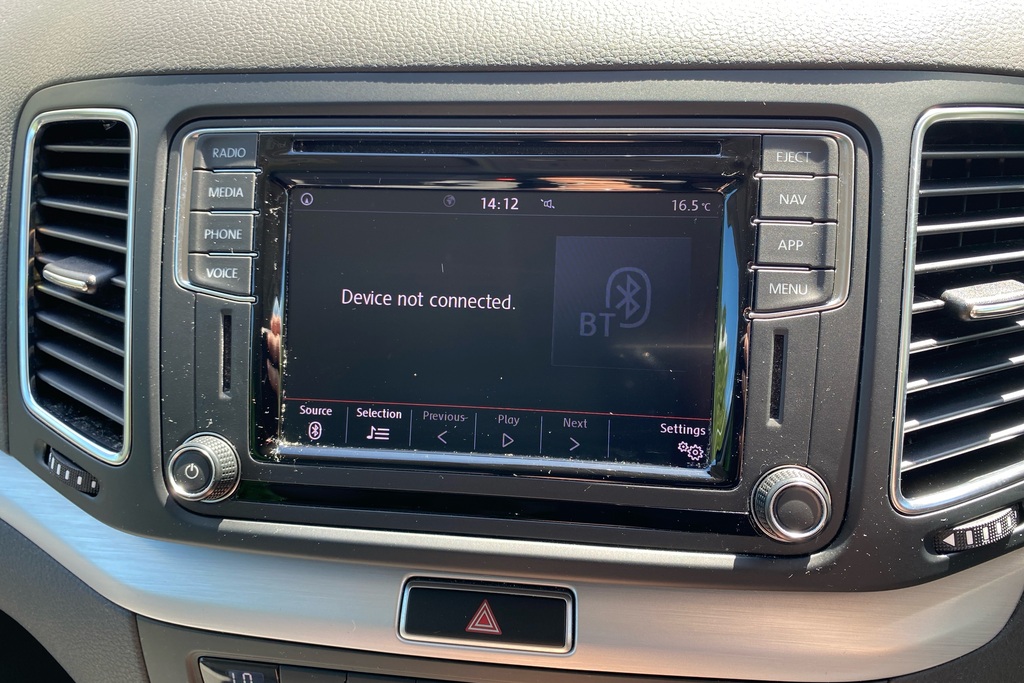 Volkswagen Sharan Mpv Blue #32