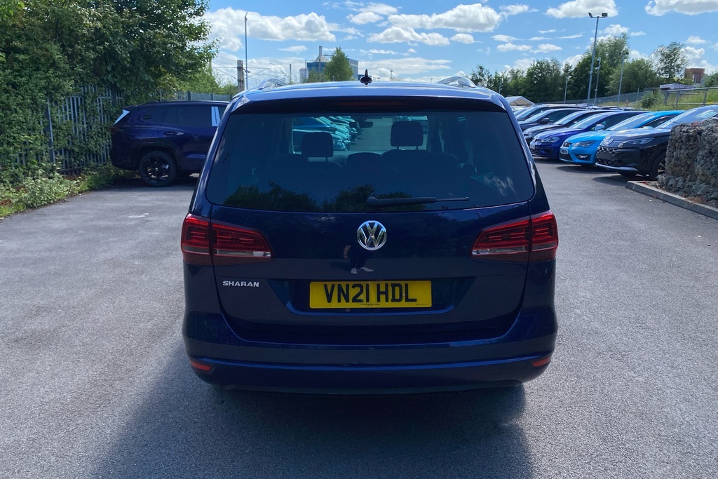 Volkswagen Sharan Mpv Blue #20