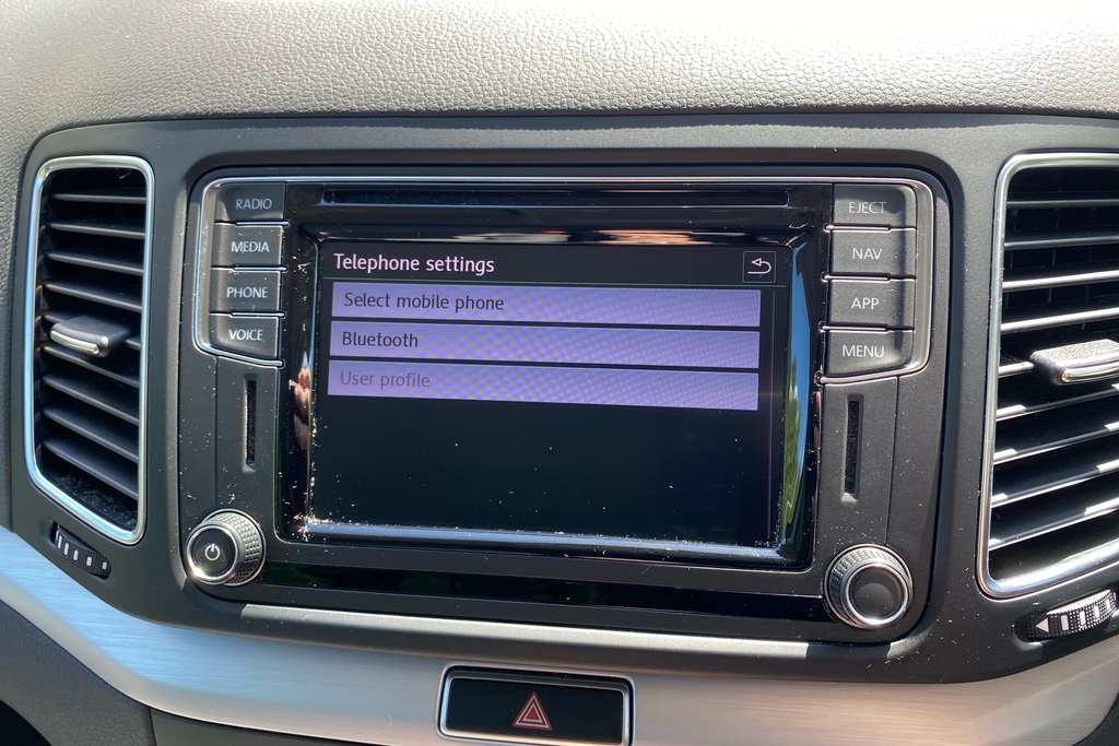 Volkswagen Sharan Mpv Blue #33
