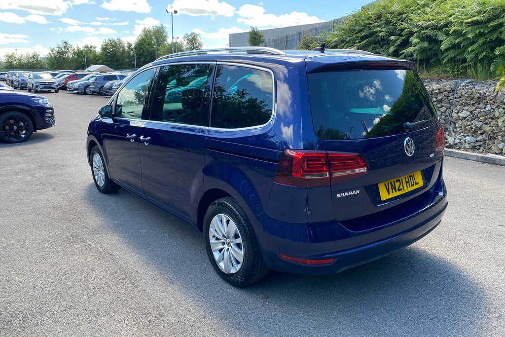 Volkswagen Sharan Mpv Blue #19