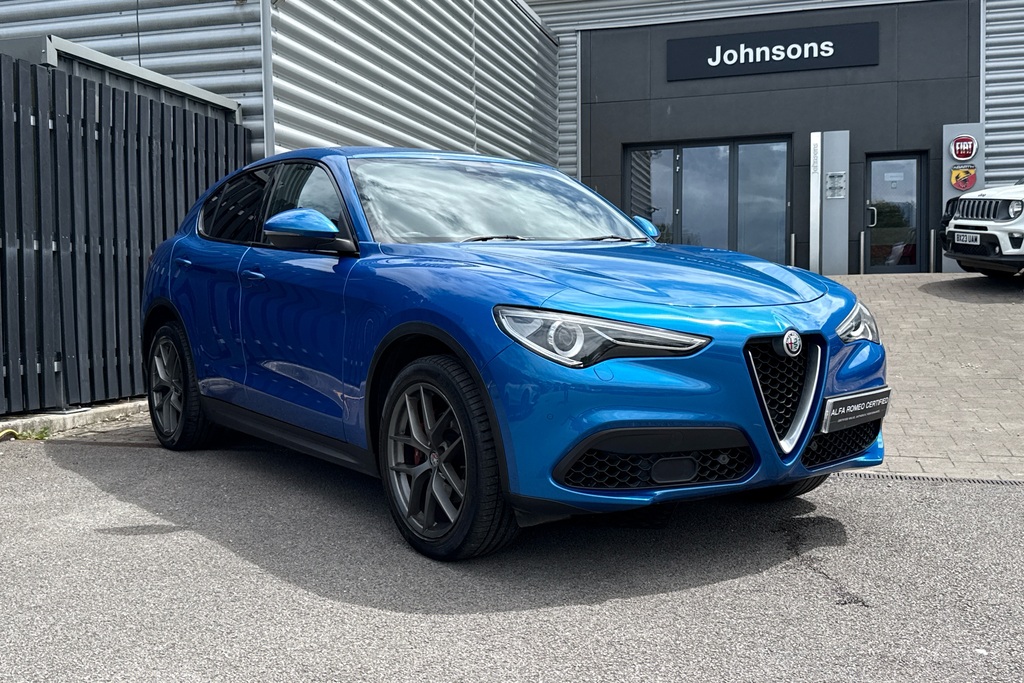 Alfa Romeo Stelvio 2.0 Turbo 280 Speciale Blue #3