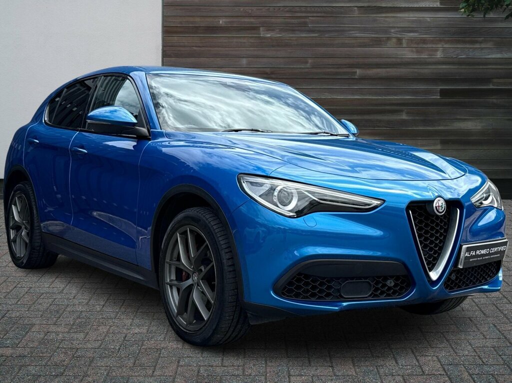 Alfa Romeo Stelvio 2.0 Turbo 280 Speciale Blue #2
