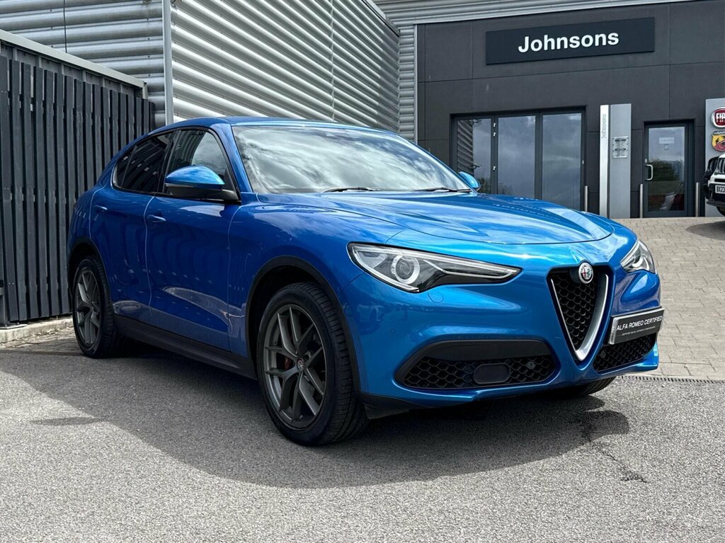 Alfa Romeo Stelvio 2.0 Turbo 280 Speciale Blue #4