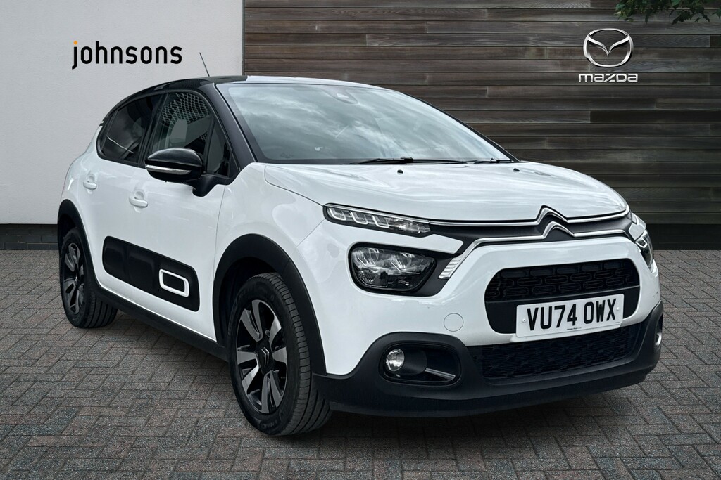 Citroen C3 1.2 Puretech Plus VU74OWX White
