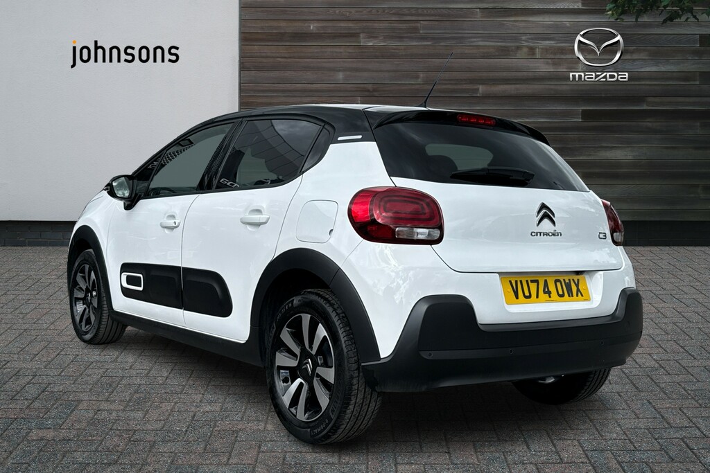 Citroen C3 1.2 Puretech Plus VU74OWX White #2