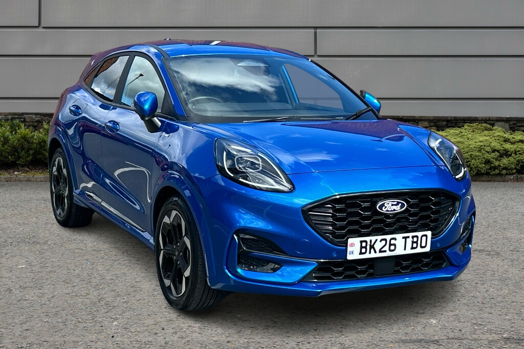 Ford Puma St-line X Blue