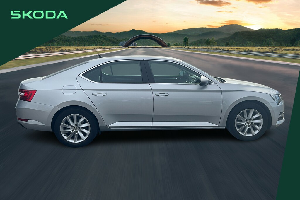 Skoda Superb 1.5 Tsi Se Dsg Silver #4