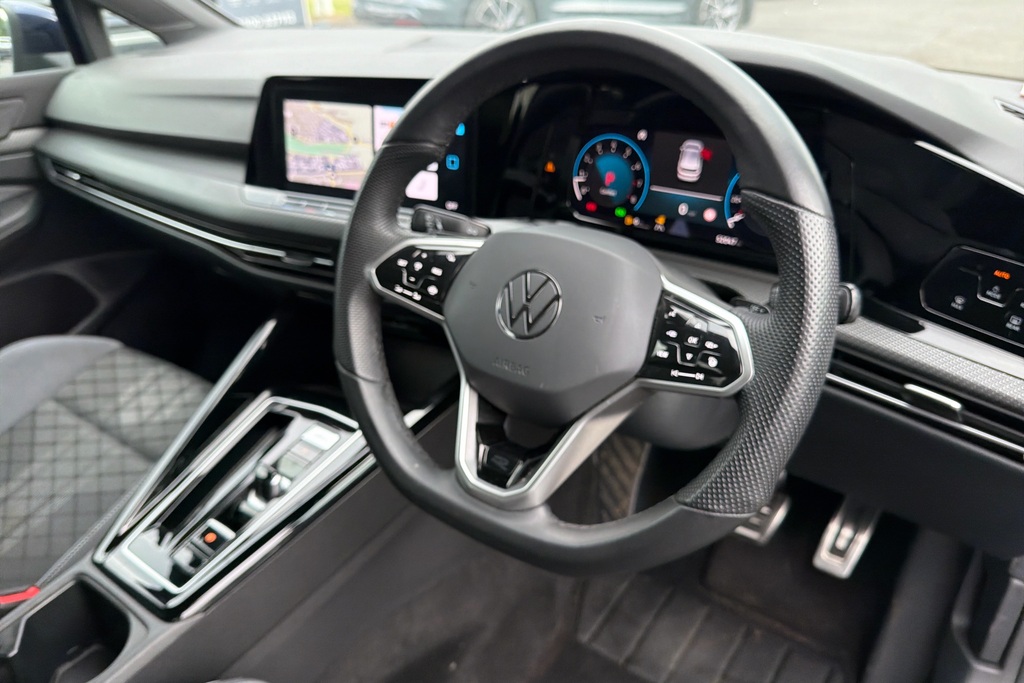 Volkswagen Golf 1.5 Etsi 150 R-line Dsg MT23WJE Blue #6