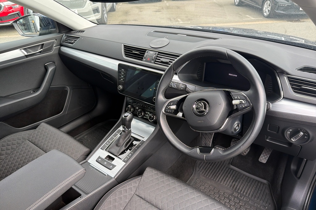 Skoda Superb 1.5 Tsi Se Dsg Blue #6
