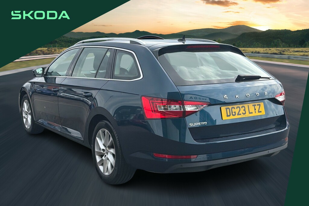 Skoda Superb 1.5 Tsi Se Dsg Blue #3