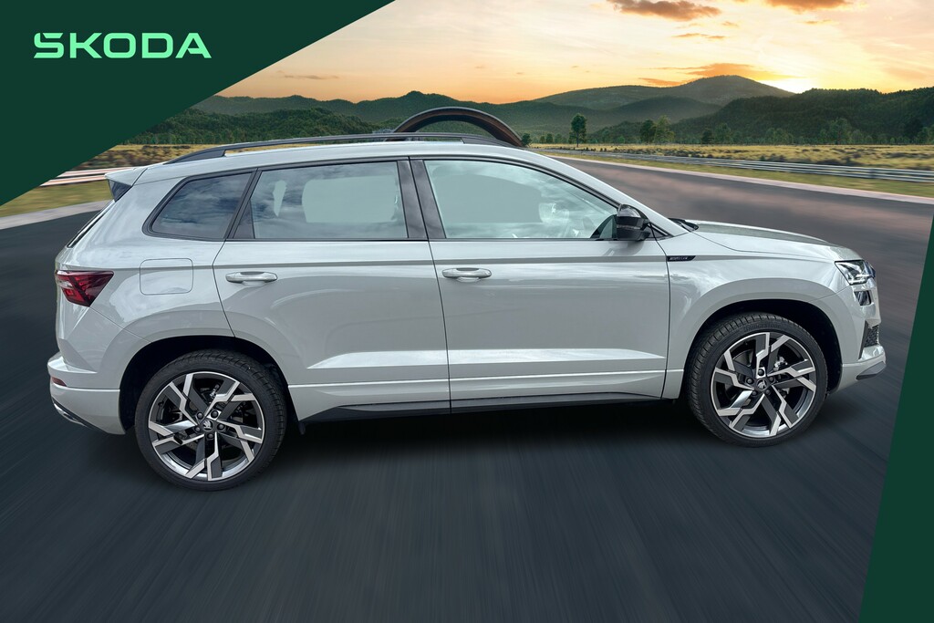 Skoda Karoq 1.5 Tsi Sportline Edition DY26EWX Grey #4
