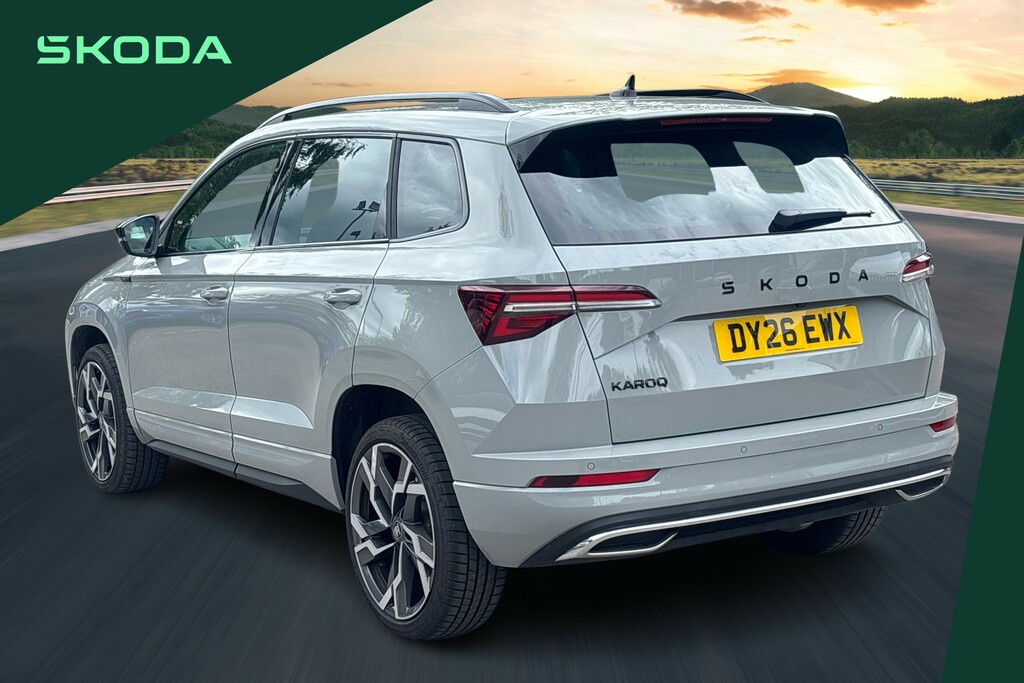 Skoda Karoq 1.5 Tsi Sportline Edition DY26EWX Grey #3
