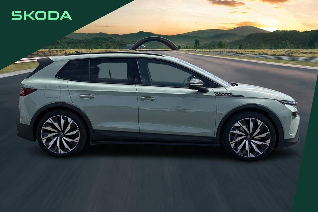 Skoda Elroq 210Kw 85 Sportline 82Kwh DK26ZLZ Green #4