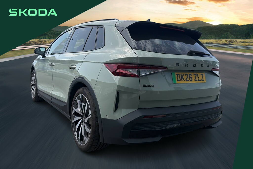 Skoda Elroq 210Kw 85 Sportline 82Kwh DK26ZLZ Green #3