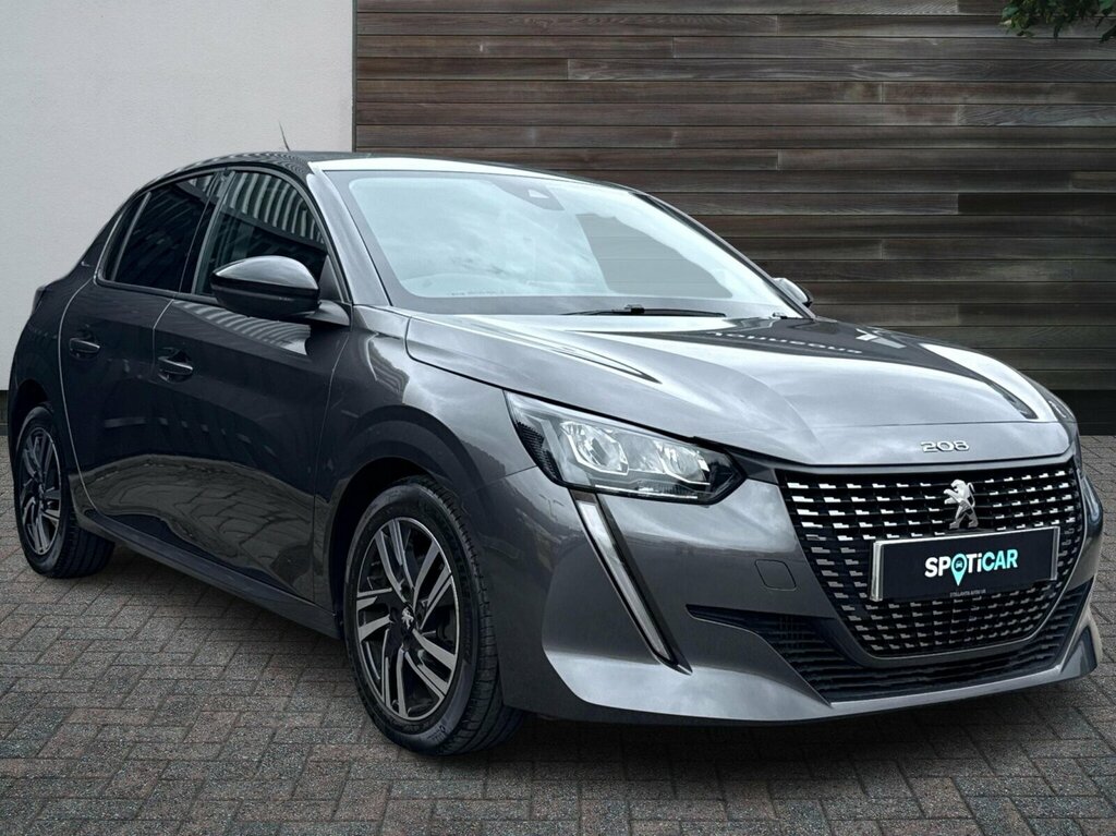 Peugeot 208 1.2 Puretech Allure Premium Euro 6 Ss LB23WLW Grey #2